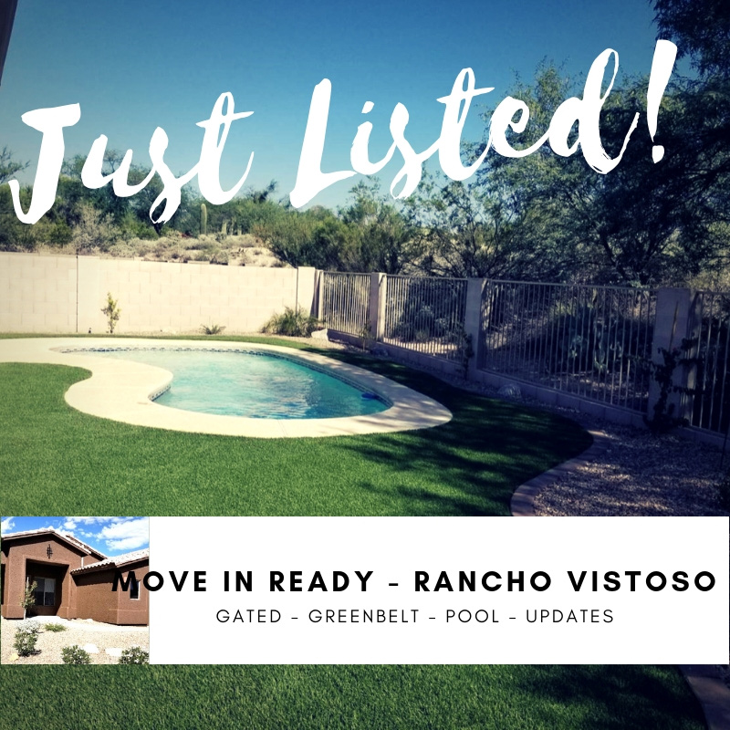 Rancho Vistoso Home for Sale, Just listed oro valley